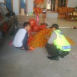 Polsek Ngantang Polres Batu DDS Ke Tokoh Masyarakat Juga Berikan Himbauan Kamtibmas