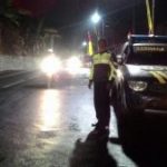 Anggota Polsek Pujon Polres Batu laksanakan Giat Patroli malam Antisipasi tindak kriminal 