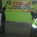 Anggota Polsek Batu Polres Batu Giatkan Patroli Sambang Ke Pos FKPM Wilayah Binaanya Agar Kamtibmas Kondusif