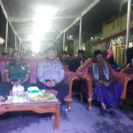 Anggota Bhabin Polsek Junrejo Polres Batu Hadiri Kegiatan Yang Di Selenggarakan Oleh Warganya Agar Wilayah Kondusif