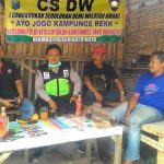 Sambang, Anggota Polsek Batu Polres Batu Cangkrukan Seduluran Demi Wilayah Aman Bersama Binmas
