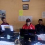 Sinergitas Bhabinkamtibmas Polsek Pujon Polres Batu Bersama Perangkat Desa Dalam Menjaga Harkamtibmas