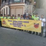 Dalam Rangka Menyambut HUT Polri Ke-72 Anggota Polsek BUMIAJI Polres Batu Bersihkan Masjid Darul Mutaqin