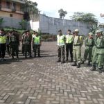 Polsek Ngantang Gelar pasukan Dalam rangka Pilkada Jatim 2018