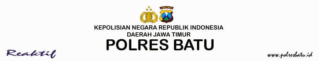 Website Kepolisian Resort Batu