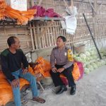 Sambang Ke Gudang Sayur Bhabinkamtibmas Kelurahan Temas Polsek Batu Kota Polres Batu Berikan Pesan Kamtibmas