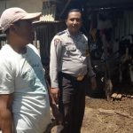 Upaya Preventif Polri di  Masyarakat Wilayah, Giat Sambang Pagi Kunjungan Potensi Ternak Bhabin Desa Oro Oro Ombo Polsek Batu Polres Batu Sampaikan Pesan Kamtibmas