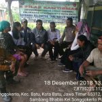 Temui Kelompok Tani Oleh 3 Pilar Kamtibmas Kelurahan Songgokerto Polsek Batu Kota Polres Batu Sampaikan Pesan Kamtibmas