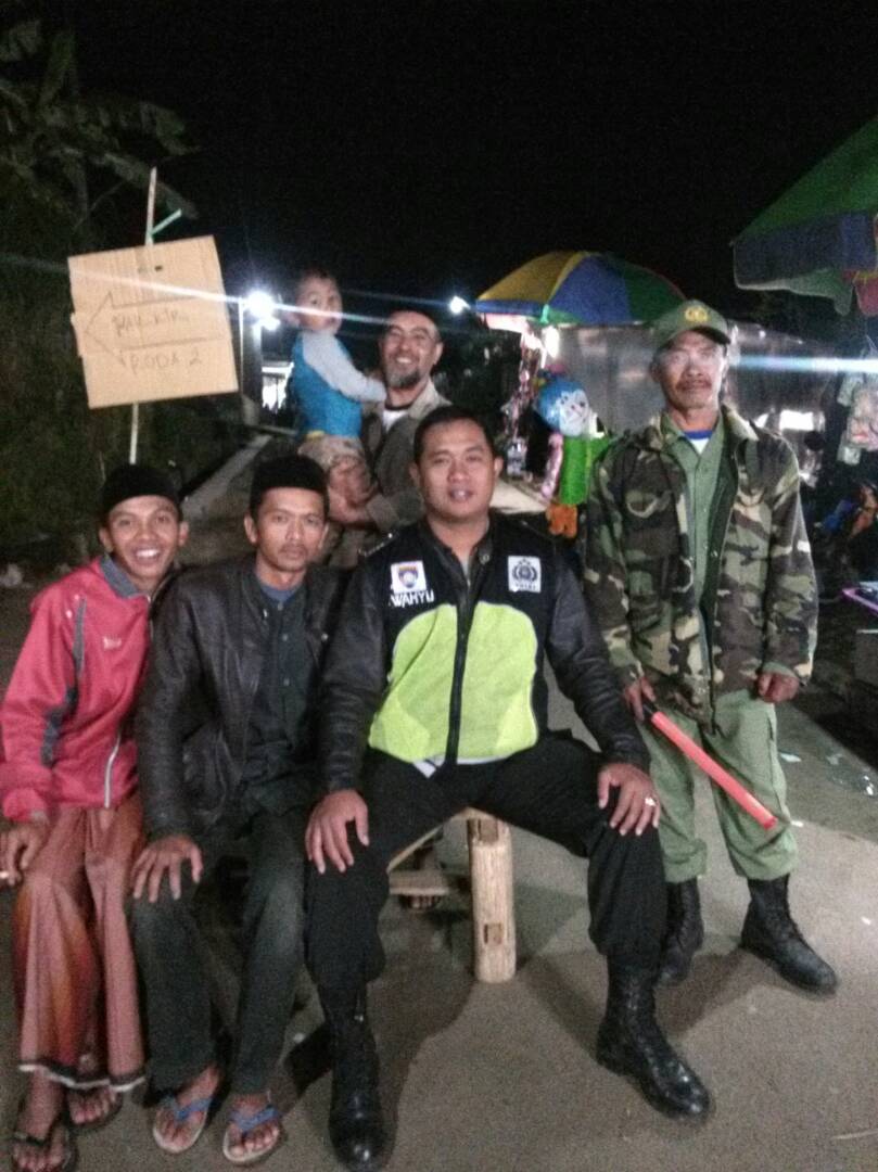 Anggota Polres Batu Pengamanan Pengajian Menyambut Malam Nisfu Sya’ban