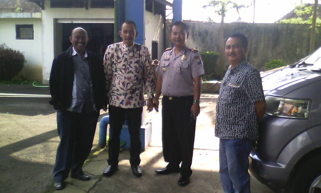 Kapolsek Pujon Polres Batu Melaksanakan  Silaturahmi Ke Ketua MWC NU
