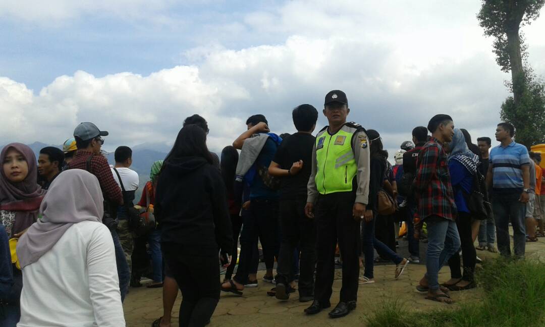 Polsek Pujon Polres Batu Melaksanakan  Patroli Daerah Wisata Seminggu Jelang Bulan Ramadhan