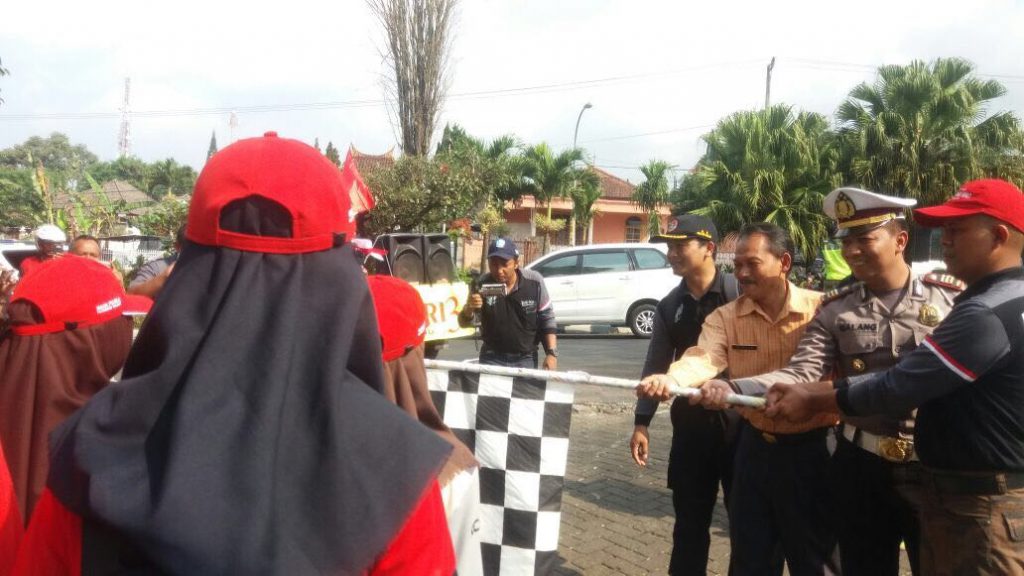 MOS SMK PGRI 3 Malang, Kasatlantas Polres Batu Binluh Tertib Berlalu Lintas