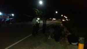 Sat Sabhara Polres Batu Tingkatkan Patroli Di Malam Hari Di Jalur Lintas Barat Kota Batu