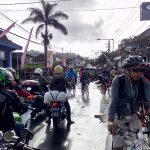 Polsek Pujon Polres Batu Melaksanakan Pengamanan Kegiatan Sepeda Ontel