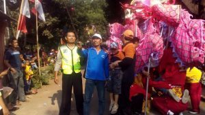 Anggota Polsek Kasembon Polres Batu Lakukan Pengamanan Guna Bentuk Sinergitas Dalam Menjaga Kamtibmas