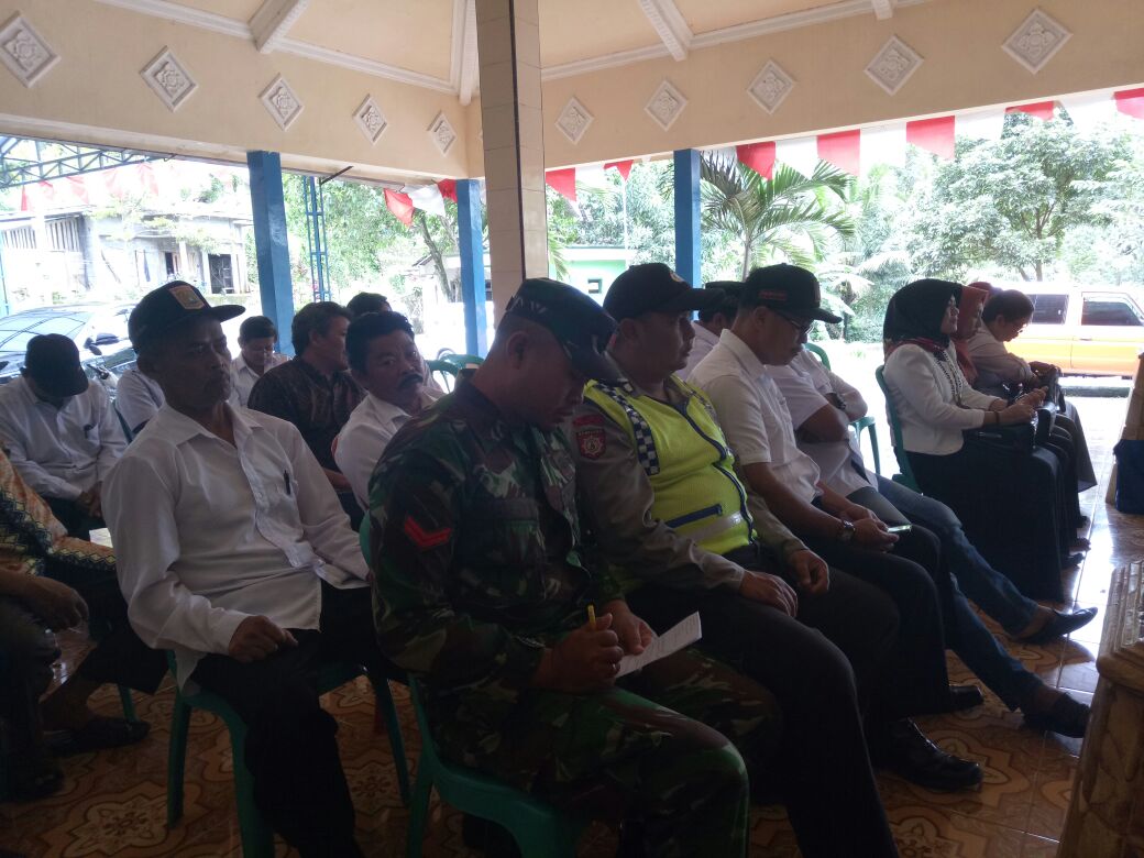 Polsek Kasembon Polres Batu Mengikuti Kunjungan Kerja Anggota DPRD Kab Malang