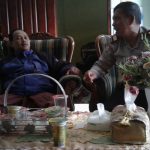Kapolsek Junrejo Polres Batu Bersama Anggota Melaksanakan Kegiatan Sambang Kepada Tokoh Agama Beji Kecamatan Batu