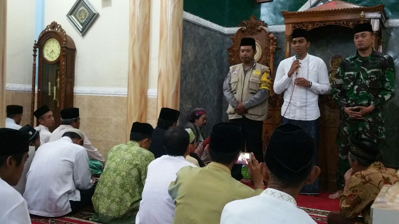 Safari Ramadhan Tiga Pilar Kamtibmas Kelurahan Songgokerto Polsek Batu Kota Polres Batu