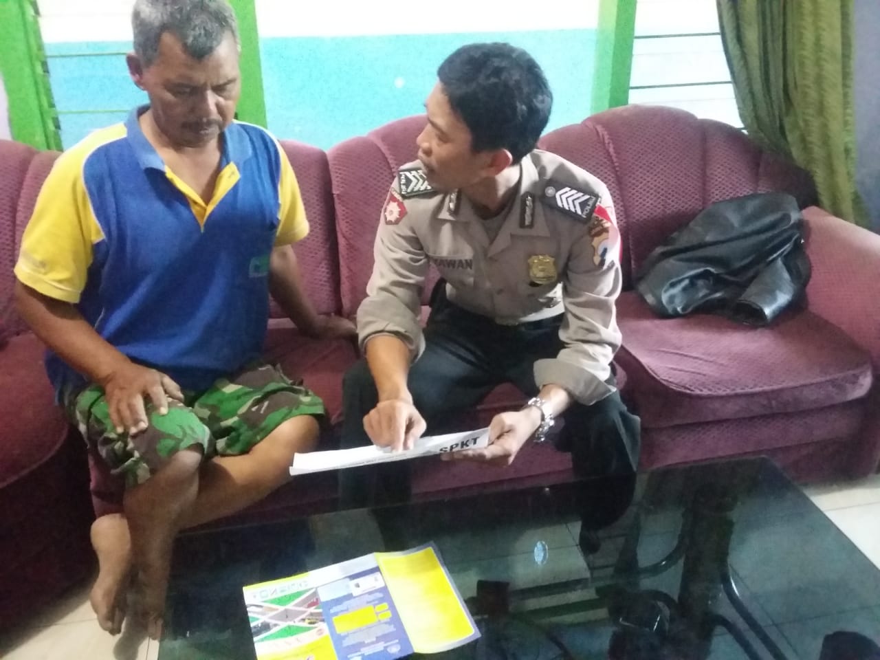 Bhabinkamtibmas Dadaprejo Polsek Junrejo Polres Batu Sambang Tokoh Masyarakat
