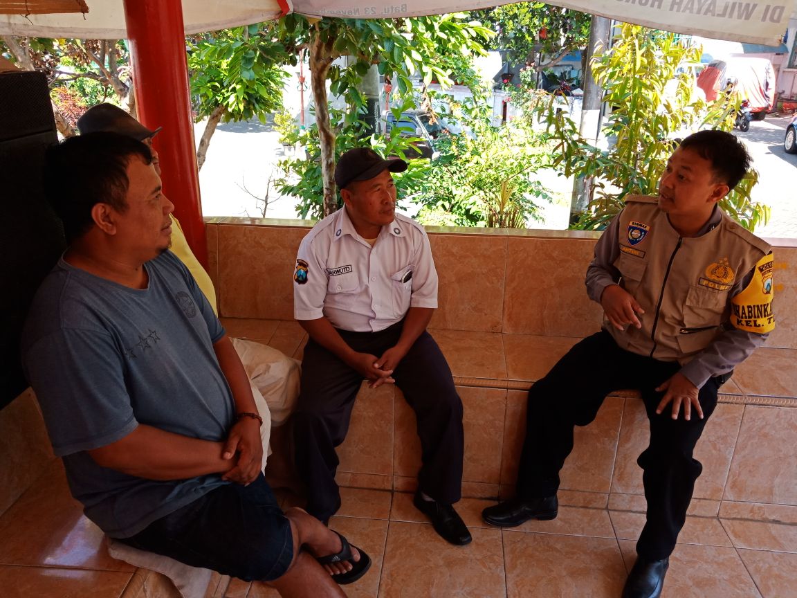 GIAT SAMBANG DAN BINLUH, PENINGKATAN PAM SWAKARSA BHABINKAMTIBMAS SATGAS KEMITRAAN POLSEK BATU KOTA POLRES BATU SAMBANG RUTIN SATUAN PENGAMAN