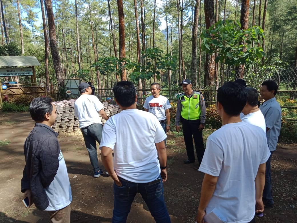 Bhabinkamtibmas Polsek Pujon Polres Batu Melaksanakan Tatap Muka Dengan PPS Terkait Persiapan Pilgub 2018