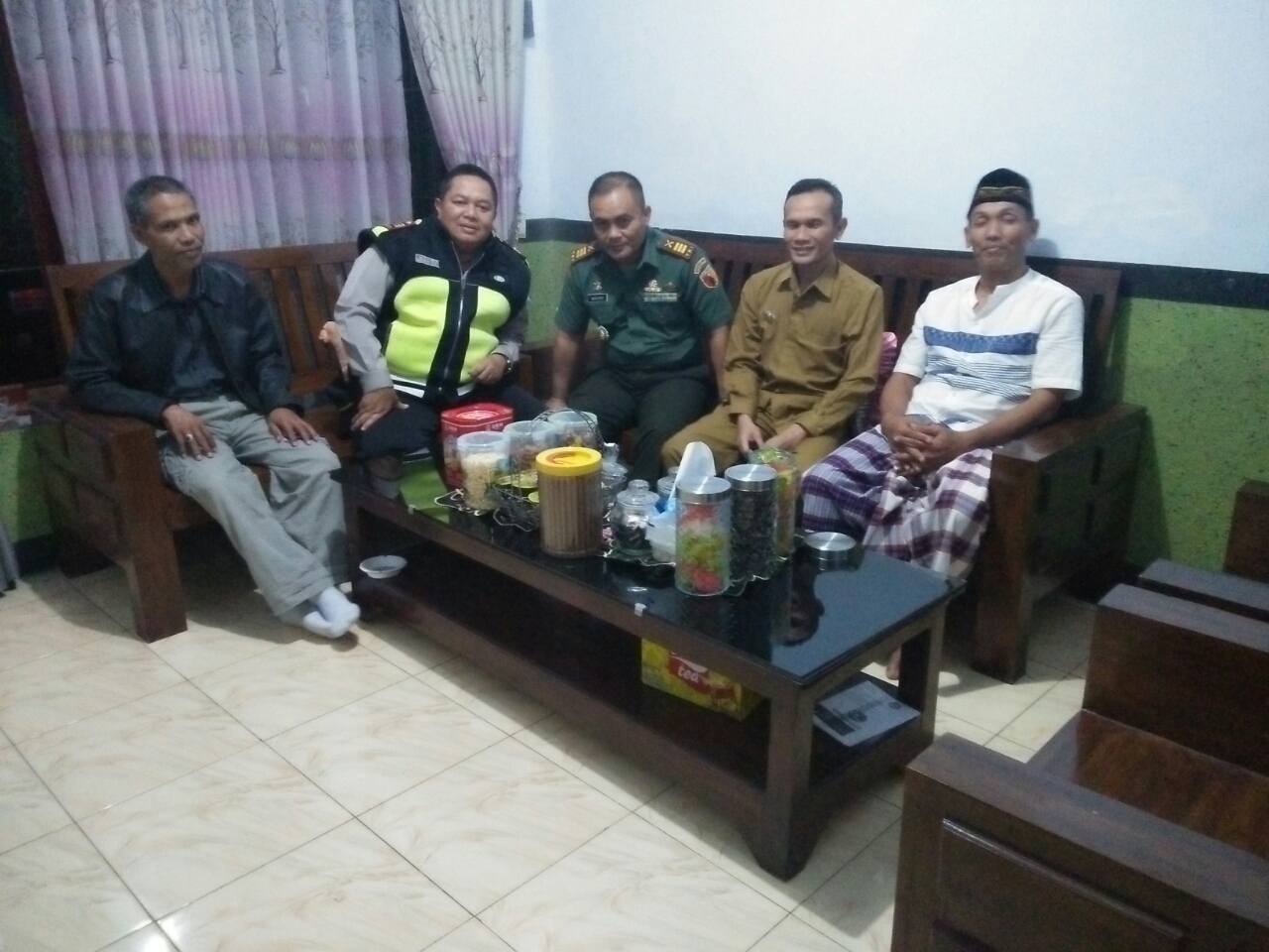 Kapolsek Kasembon Berkunjung Ke Tokoh Masyarakat