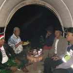 Bhabinkamtibmas Polsek Pujon Polres Batu Sambang Tokoh Masyarakat Desa Pujon Kidul