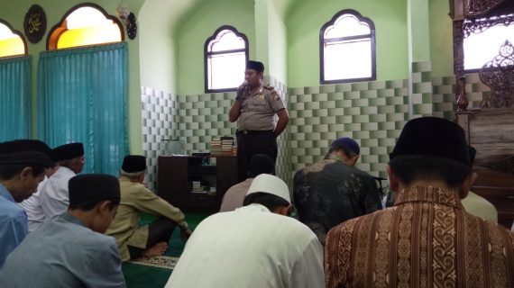 Memakmuran Masjid dan Silaturahmi Tokoh Agama Kapolsek Bumiaji beserta Anggota Polsek Bumiaji Polres Batu