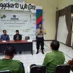 Bhabinkamtibmas Kel.Songgokerto Polsek Batu Kota Hadiri Rapat Evaluasi Pengamanan Penyelenggaraan Pilgub Jatim 2018