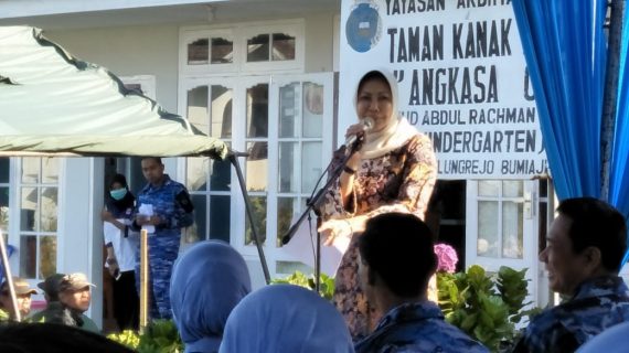 Kanit Reskrim Mengikuti Giat Bhakti Sosial TNI AU,Polsek Bumiaji Polres Batu