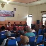 Bhabin polsek bumiaji menghadiri Sosialisasi Penanaman Rehabilitasi DAS