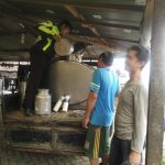 Sambang Ke Penampungan Susu Dusun Toyomerto Bhabin Desa Pesanggrahan Polsek Batu Kota