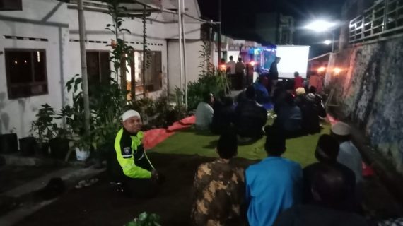 Giat Sinergitas TNI-POLRI Polsek Bumiaji Polres Batu