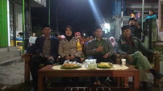 Bhabinkamtibmas Desa Pesanggrahaan Polsek Batu Kota Hadiri Giat Masyarakat Dusun Wunucari