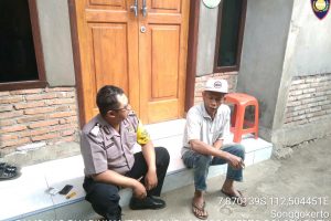 Kunjungan Warga Tingkatkan Kepercayaan Masyarakat terhadap Polri Bhabin Kelurahan Songgokerto Polsek Batu Kota