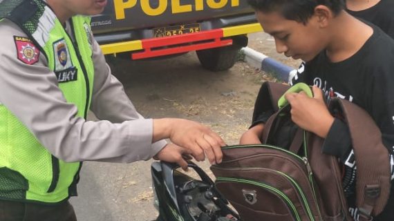 KAPOLSEK NGANTANG POLRES BATU PIMPIN GIAT IMBANGAN OPS SIKAT SEMERU 2018