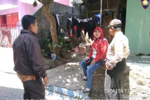 Silaturahmi Tokoh Parpol Bhabinkamtibmas Kelurahan Songgokerto Polsek Batu Kota Sampaikan Pesan Kamtibmas