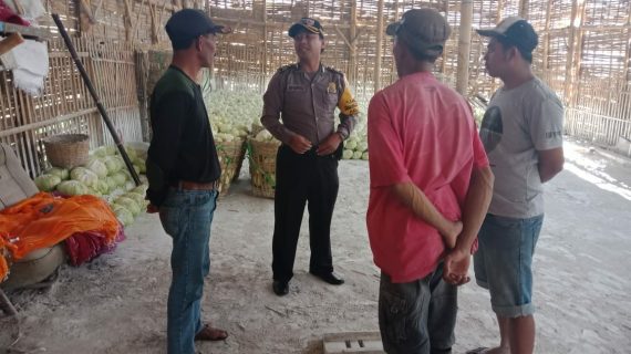 Amankan, Bhabinkamtibmas Kelurahan Temas Polsek Batu Polres Batu Agar Tetap Terjaga Sinergitas