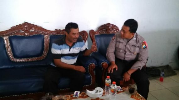 Tampakkan Sinergitas antara  Tokoh Masyarakat dengan Bhabin Desa Sidomulyo Polsek Batu Kota wujutkan kamtibmas yang kondusif