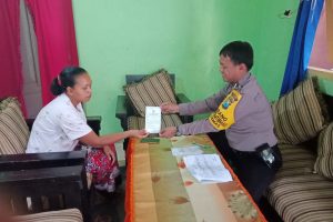 DDS System Bhabinkamtibmas Kel.Temas Polsek Batu Kota Sampaikan Surat Pemberitahuan Masa Berlaku Surat Ijin Mengemudi