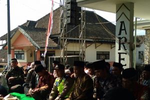 Giat Bhabinkamtibmas Bersama 3 pilar  Menghadiri Selamatan Desa Ngabab