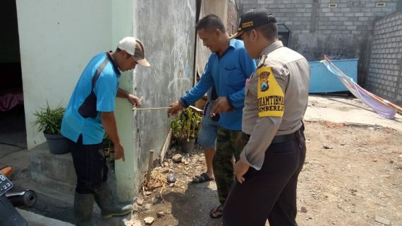 Sambang Warga Bhabinkamtibmas Desa Sumberejo Polsek Batu Kota Sampaikan Pesan Kamtibmas