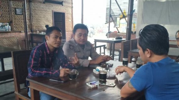 Kegiatan Sambang Silaturahmi Tokoh Pemuda Bhabinkamtibmas Desa Sidomulyo Polsek Batu Kota