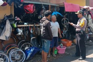 Selalu Berikan Pelayanan Prima, Polsek Batu Kota Polres Batu Sampaikan Pesan Kamtibmas