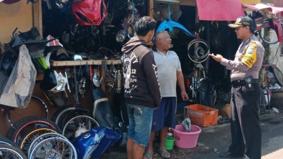 Selalu Berikan Pelayanan Prima, Polsek Batu Kota Polres Batu Sampaikan Pesan Kamtibmas