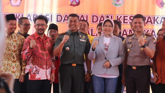 Polres Batu Menggelar Deklarasi Damai Dalam Rangka Pileg dan Pilpres 2019