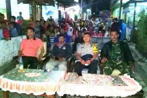Anggota Bhabinkamtimas Desa Pendem hadiri giat warga