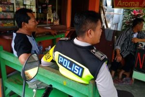 Bhabin Desa Sumberejo Polsek Batu Kota Polres Batu serap informasi kondusifkan wilayah desa binaan