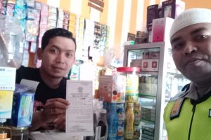 ANGGOTA BHABINKAMTIBMAS DESA TULUNGREJO POLSEK BUMIAJI PEDULI PELAYANAN SATPAS