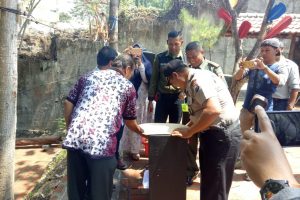 Kapolsek Bersama Anggota Mengadiri Kegiatan Peresmian Seni Keramik,Polsek Bumiaji Polres Batu serap aspirasi warga